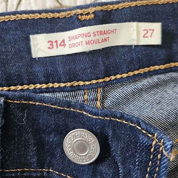 LEVIS | 314 shaping straight women's jeans size 27 - Picture 4 of 6